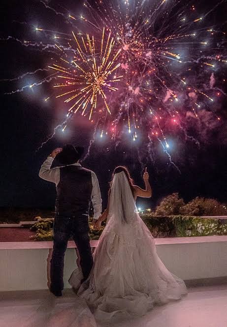 Couple fireworks For special occation